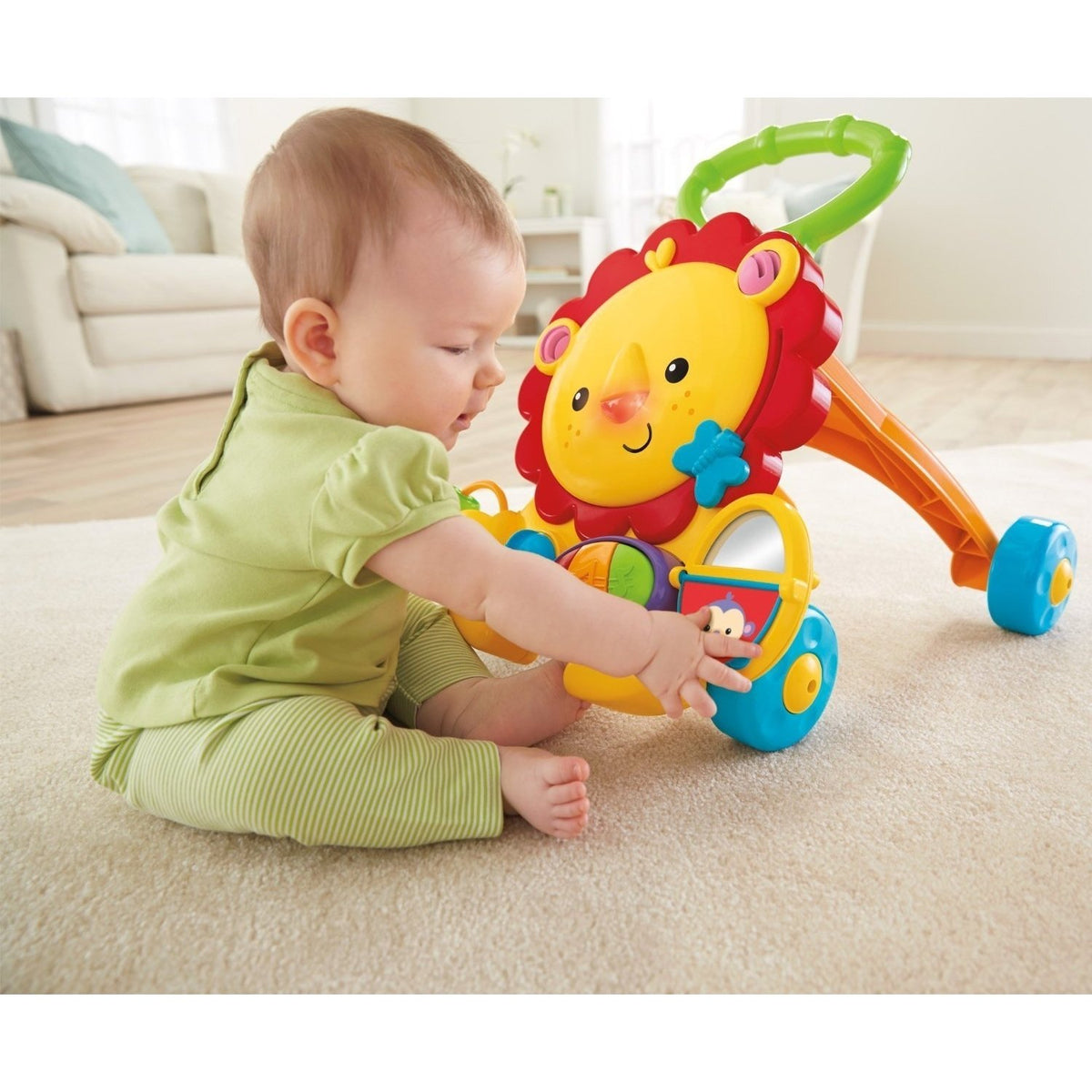 Musical Lion Walker with Lights Sounds & Activities D1827