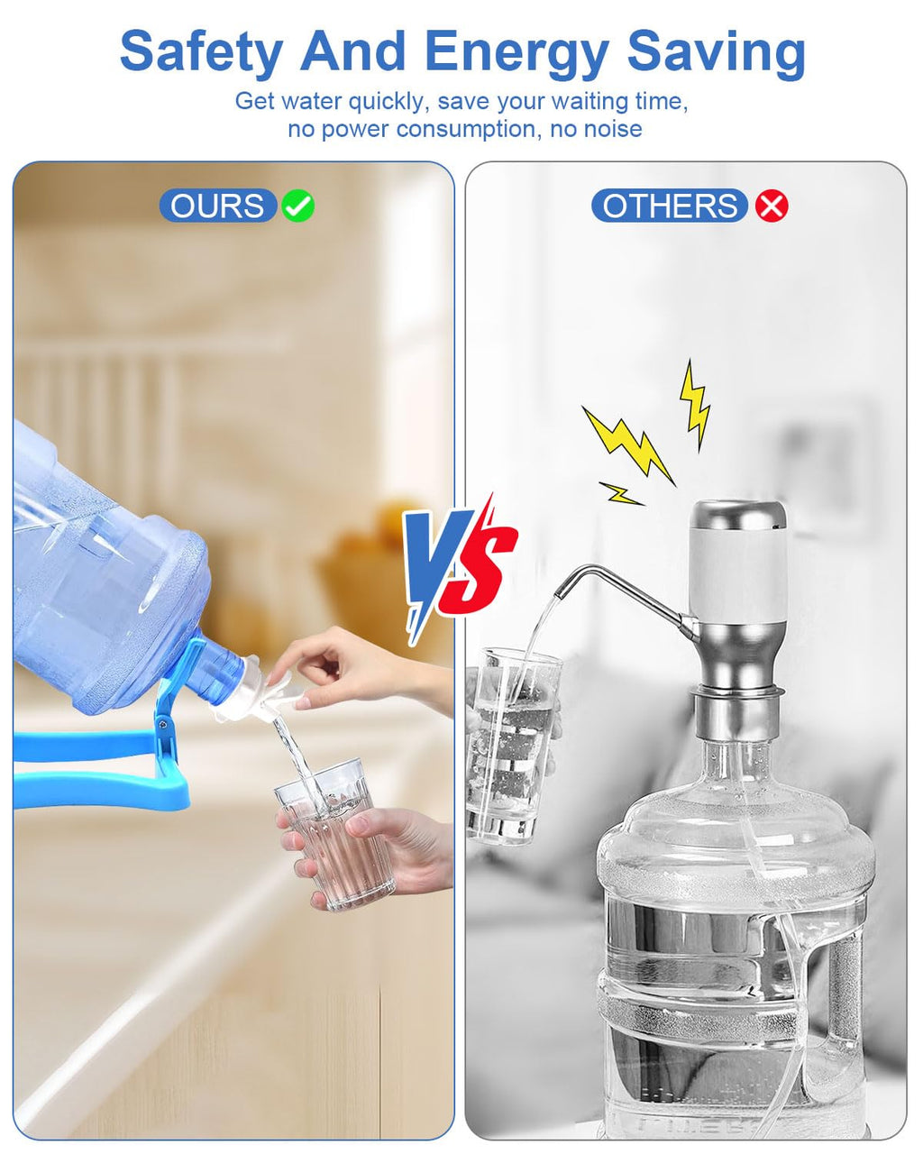 Folding Water Jug Holder with 2 Valves R309