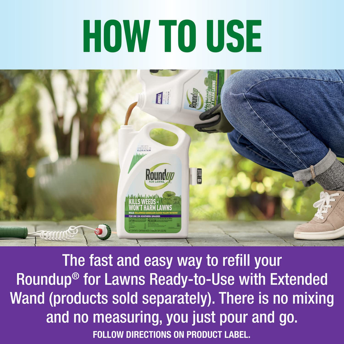 All-in-One Weed Killer for Lawns D3574