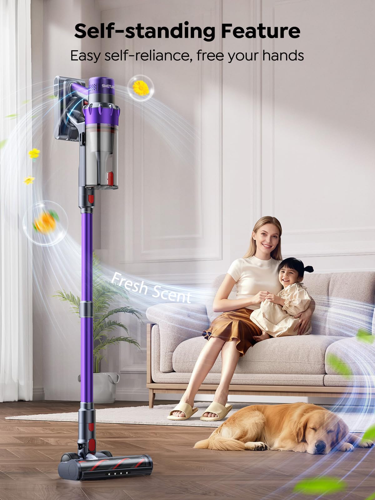 650W 55KPA 70Mins Cordless Stick Vacuum Cleaner L899