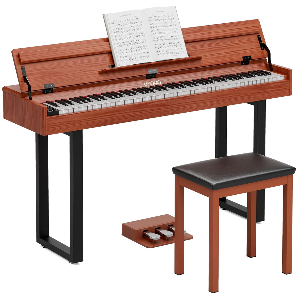 88 Key Weighted Digital Piano with Triple Pedals Y9901