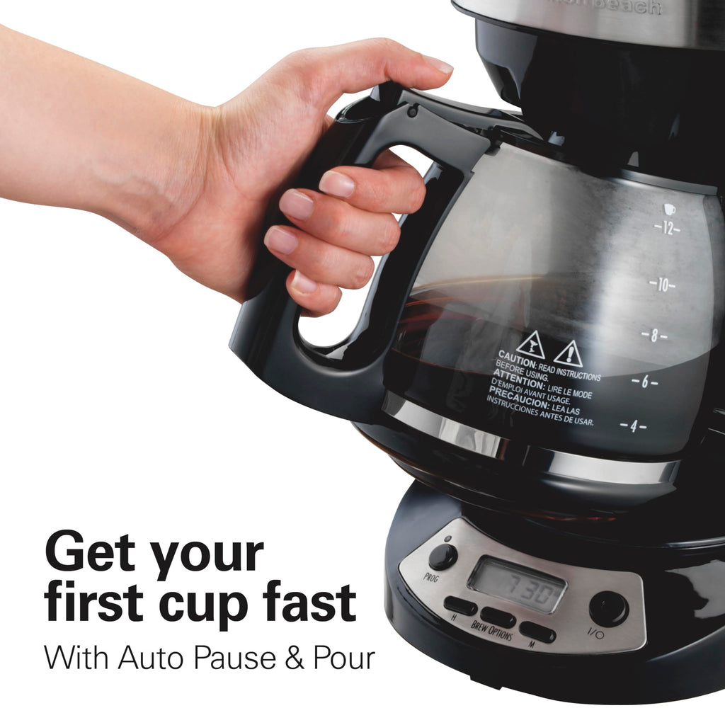 12 Cup Programmable Drip Coffee Maker D553