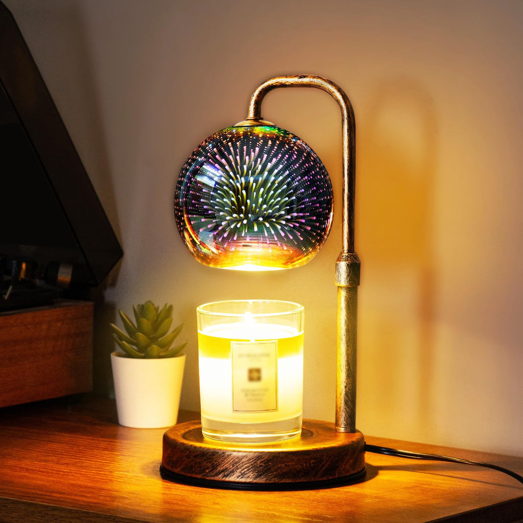 Candle Warmer Lamp with Timer, Dimmable, Adjustable P818
