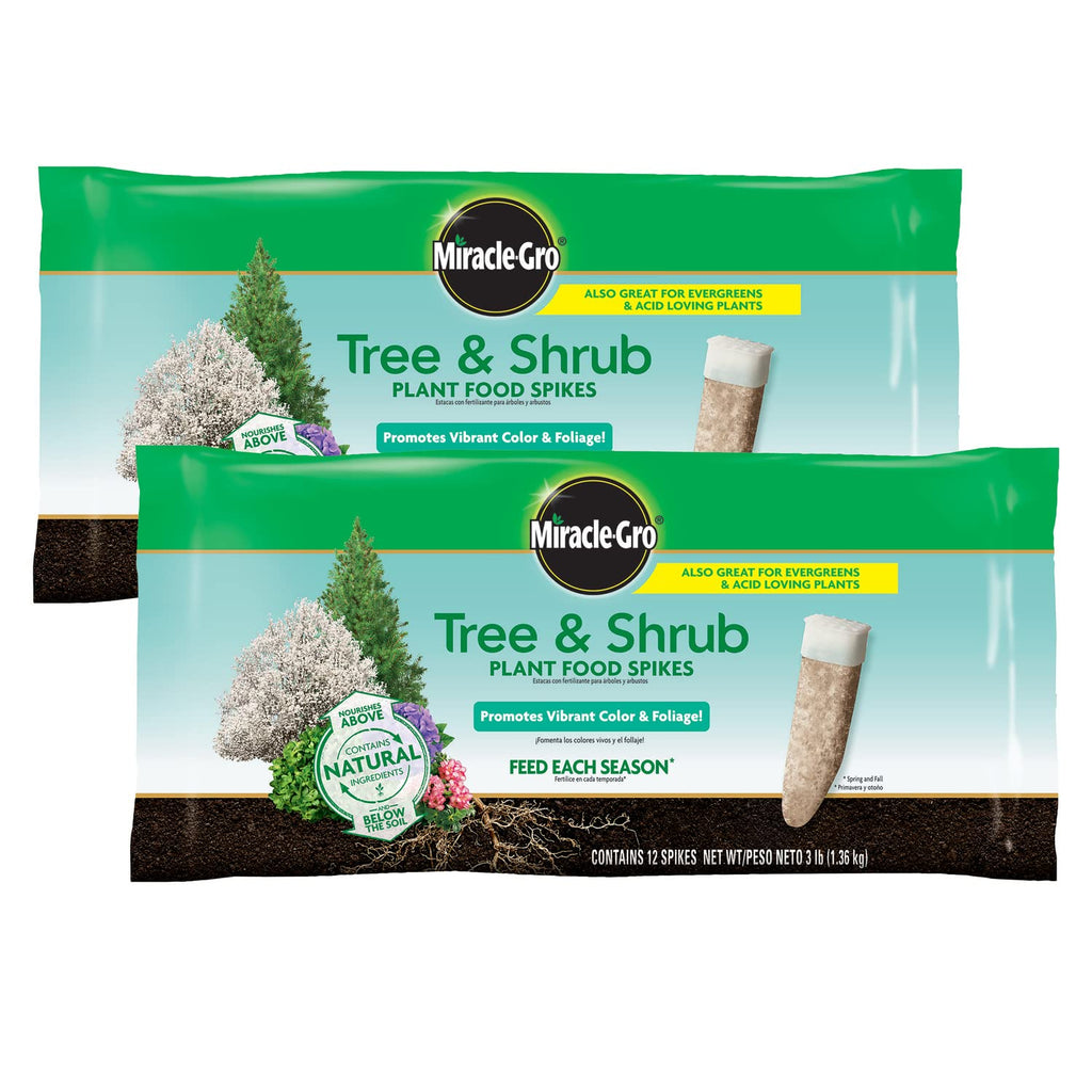 Tree & Shrub Plant Food Spikes 12 Spikes 2-Pack Z783453