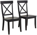 Black Dining Chairs Set of 2 H772553