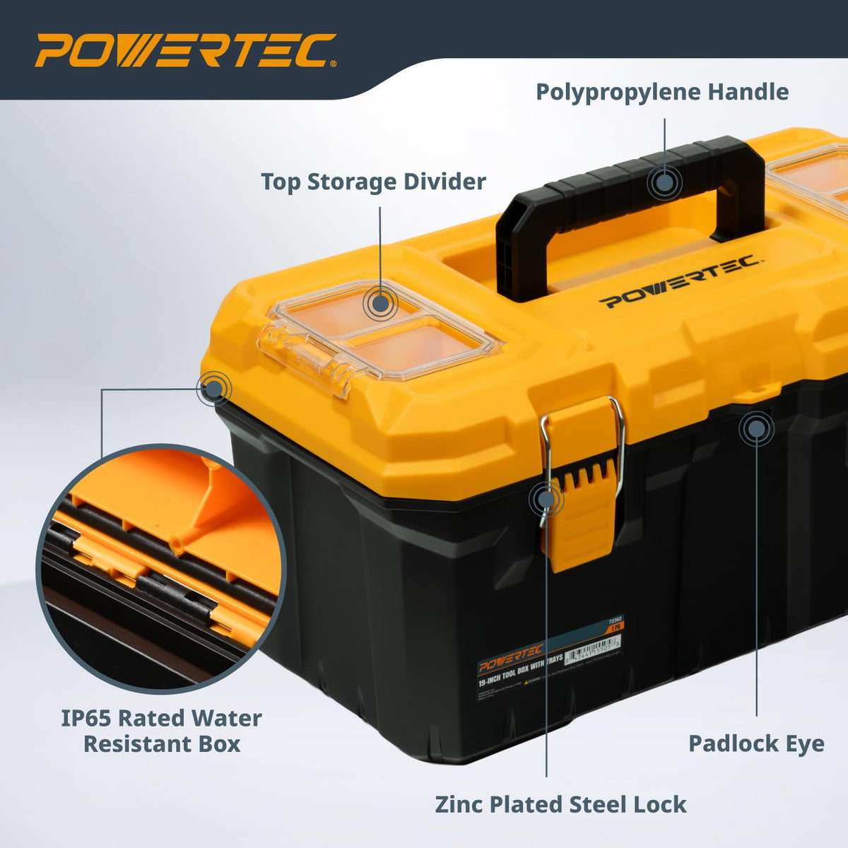 19-Inch Tool Box with Trays O98234