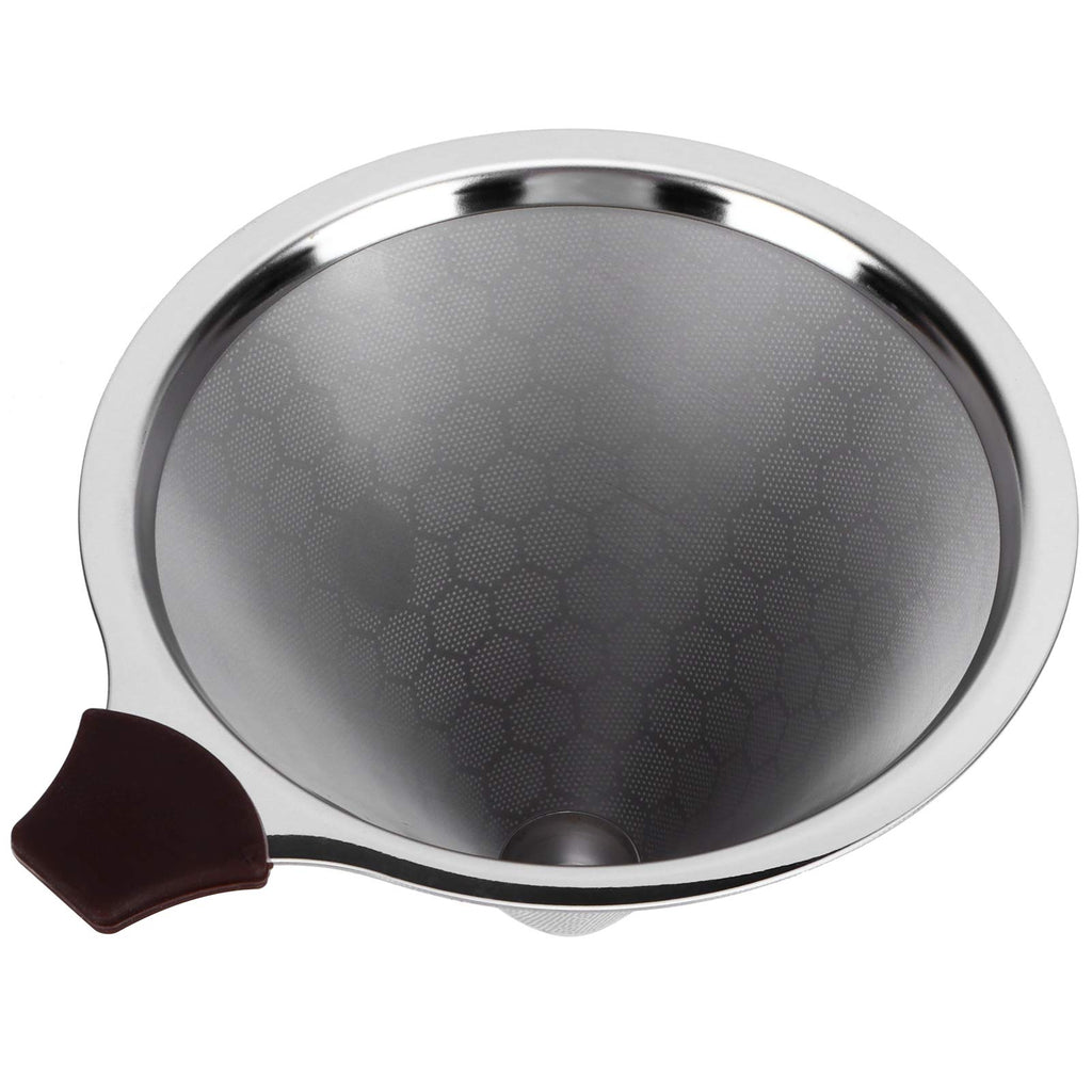 600ml High Temp Glass Coffee Drip Pot with Reusable Filter H273