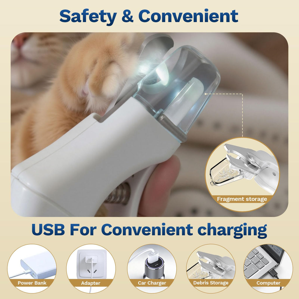 2-in-1 Dog & Cat Nail Clippers and Grinder A186