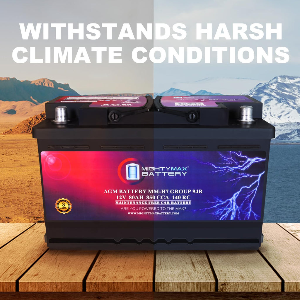 12V 80AH 850 CCA Replacement Battery B140