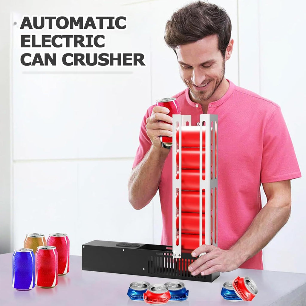 Wall Mounted Can Crusher for 12/16oz Aluminum Cans W102