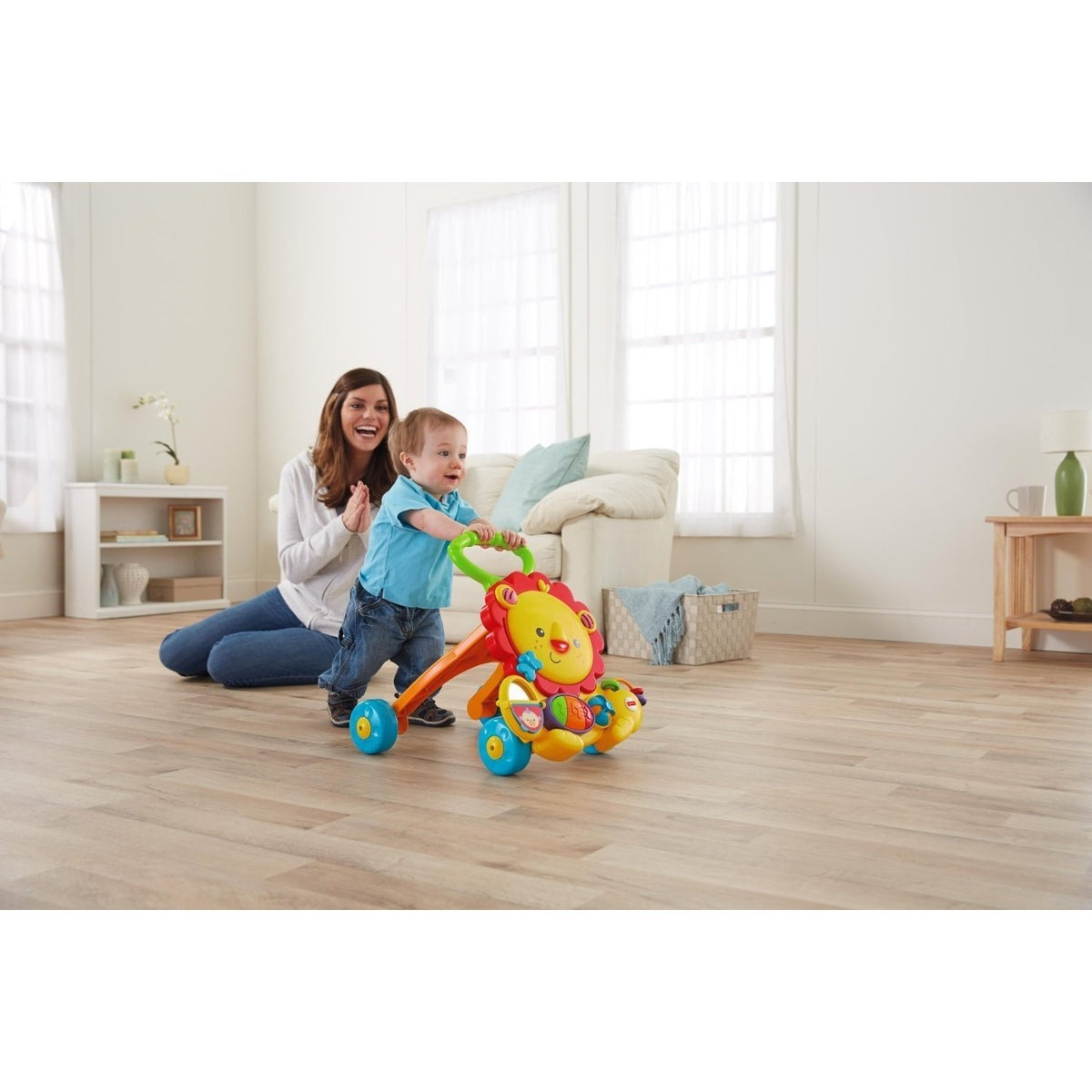 Musical Lion Walker with Lights Sounds & Activities D1827