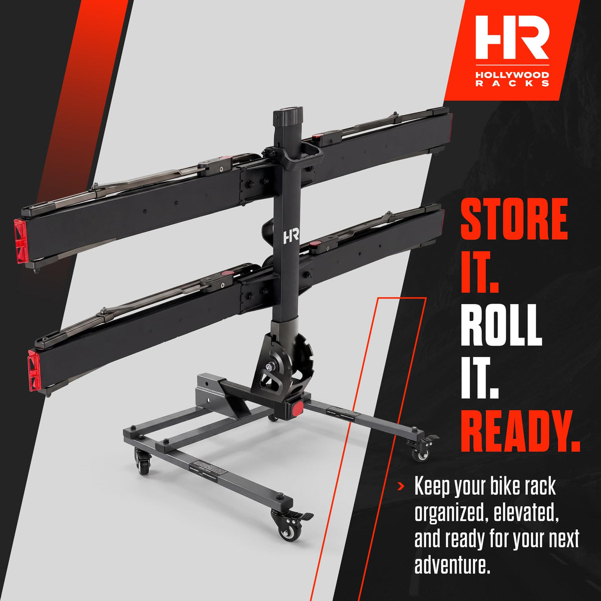Bike Rack Valet Stand for 1-1/4" & 2" Hitch Racks V561