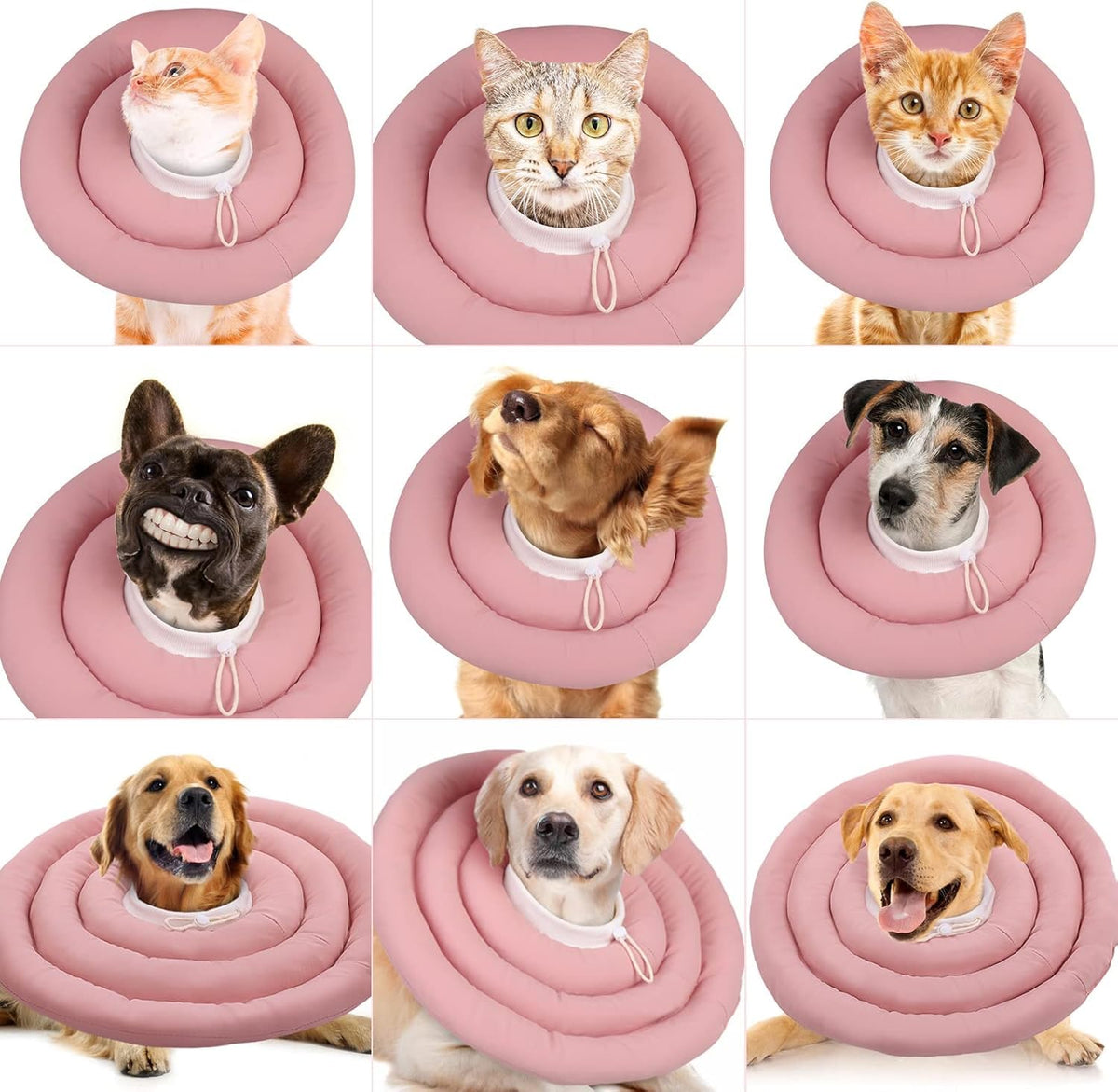 Waterproof Soft Dog Recovery Collar P47796