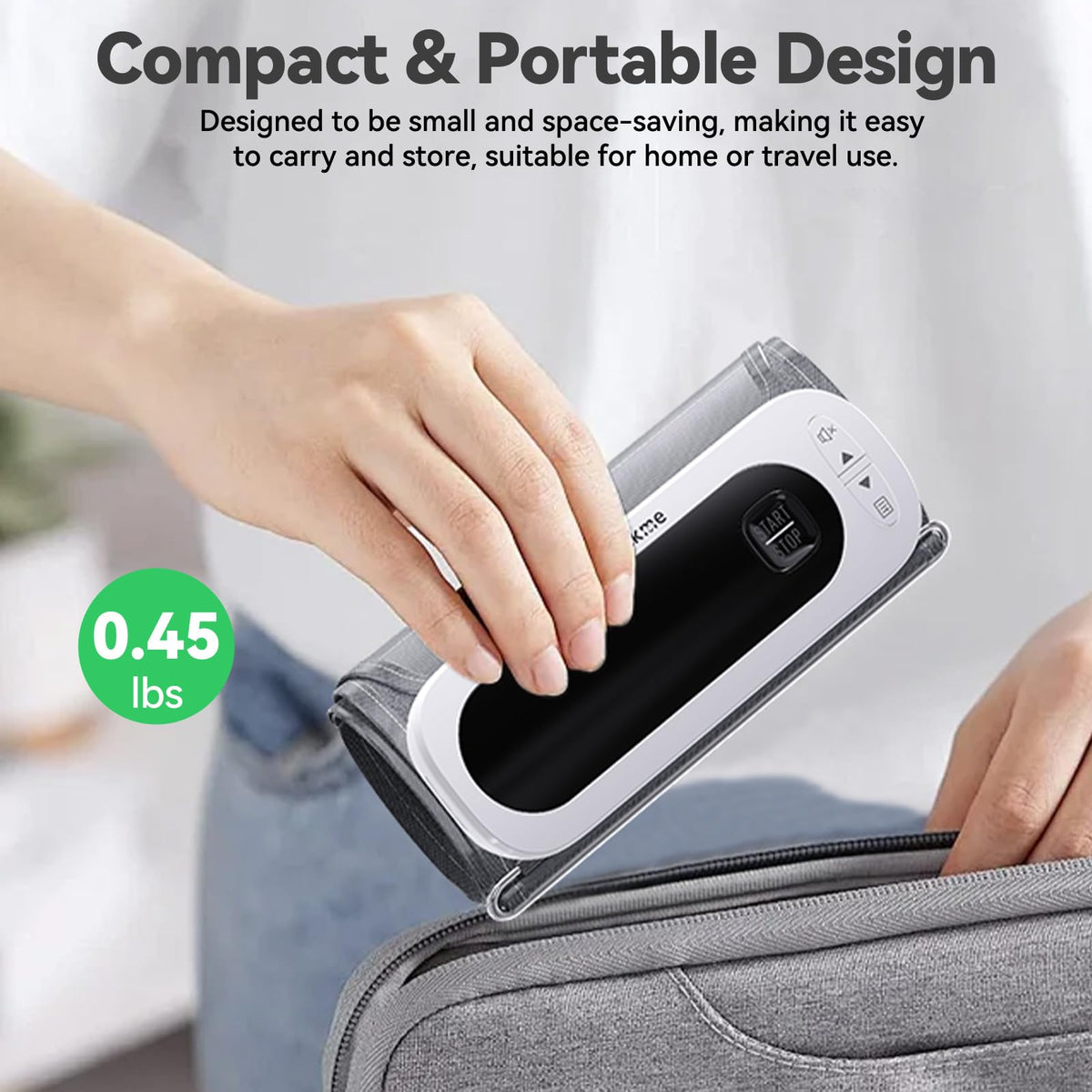Rechargeable Automatic Upper Arm Blood Pressure Monitor L254513