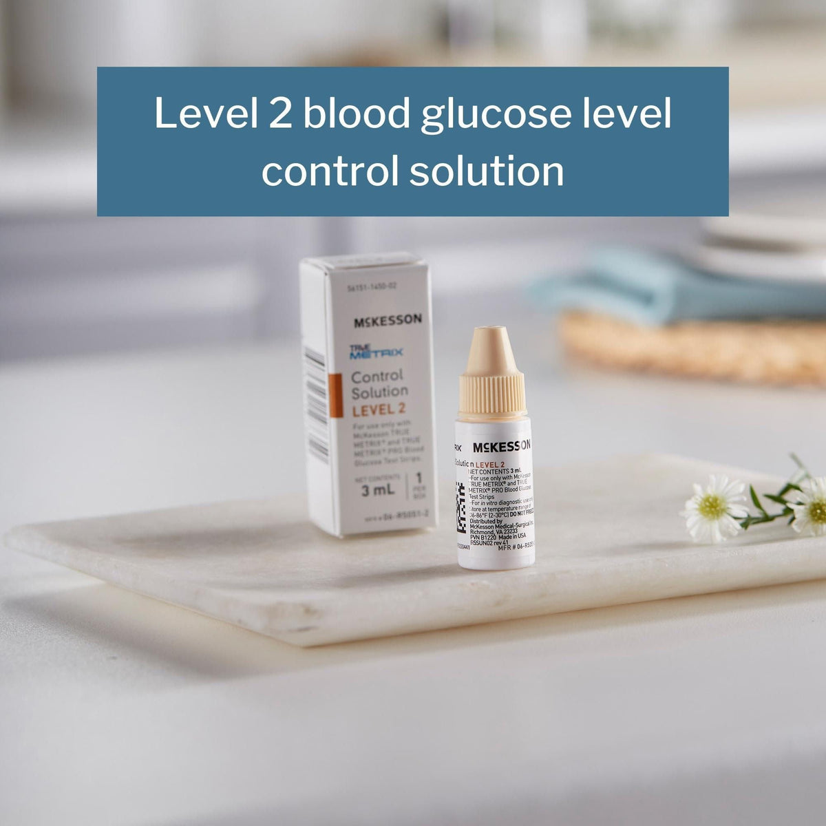 Blood Glucose Testing Control Solution, 3 mL, 24 ct C200