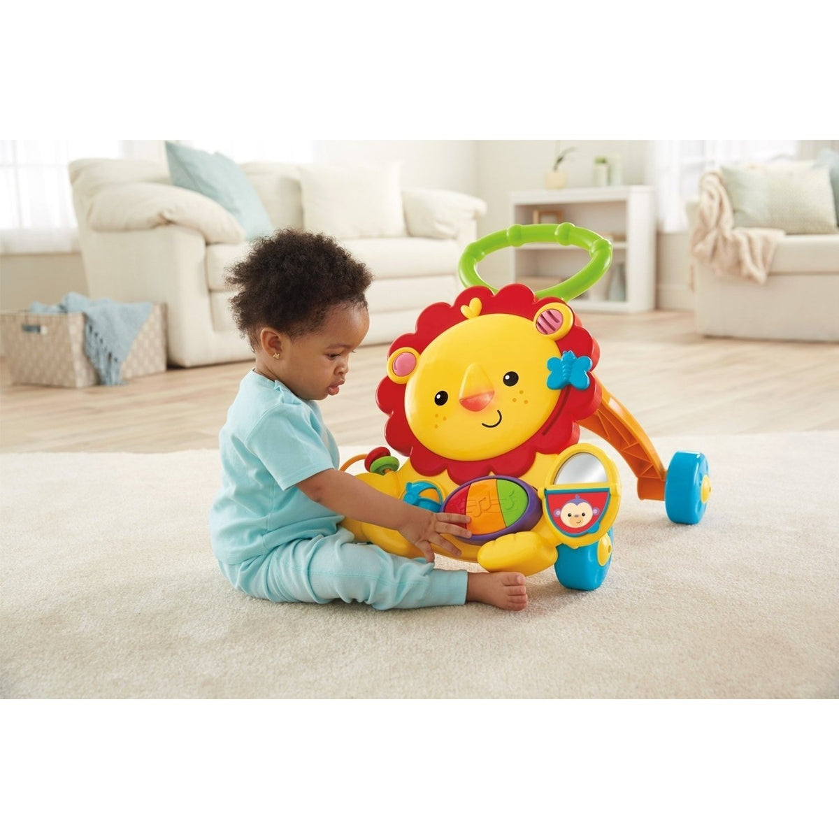 Musical Lion Walker with Lights Sounds & Activities D1827
