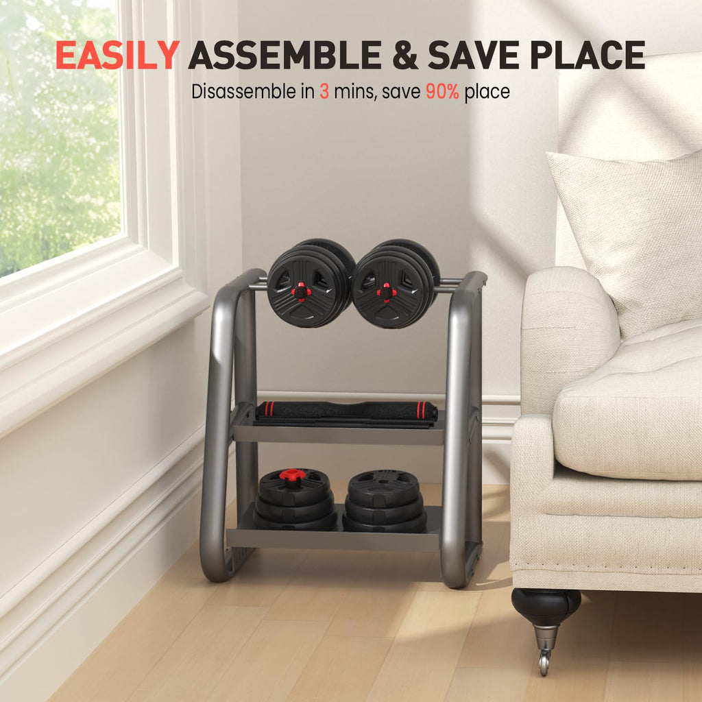 Adjustable Dumbbells Set with Connector R3069