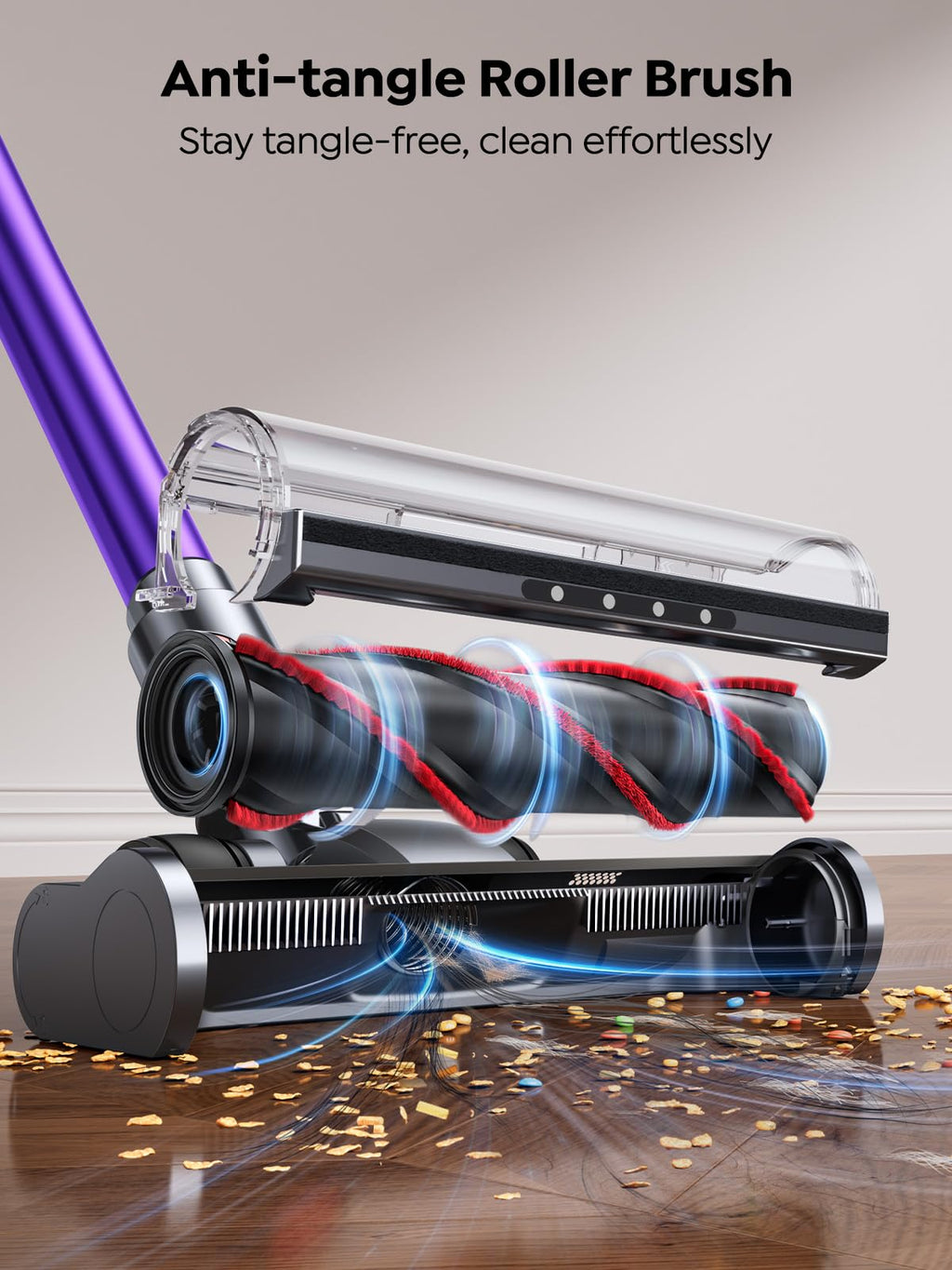 650W 55KPA 70Mins Cordless Stick Vacuum Cleaner L899