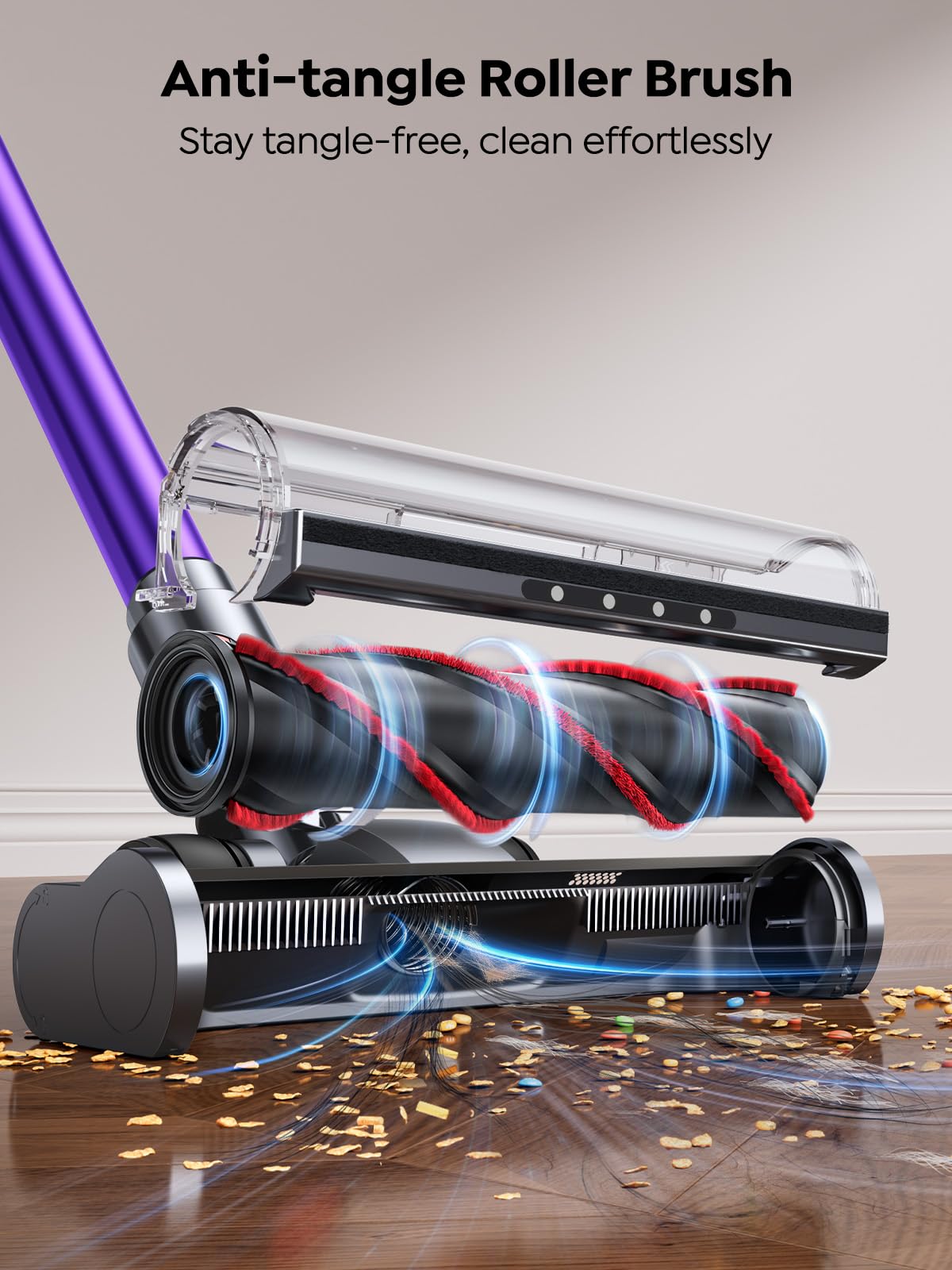 650W 55KPA 70Mins Cordless Stick Vacuum Cleaner L899