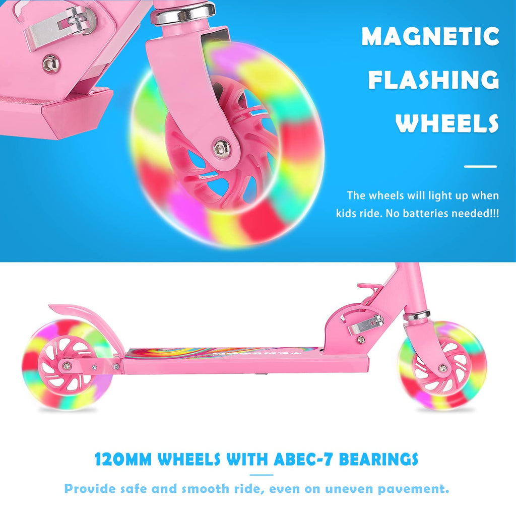 Folding Kids Scooter with Adjustable Handlebar V926592