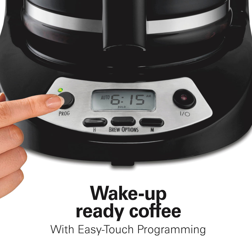 12 Cup Programmable Drip Coffee Maker D553