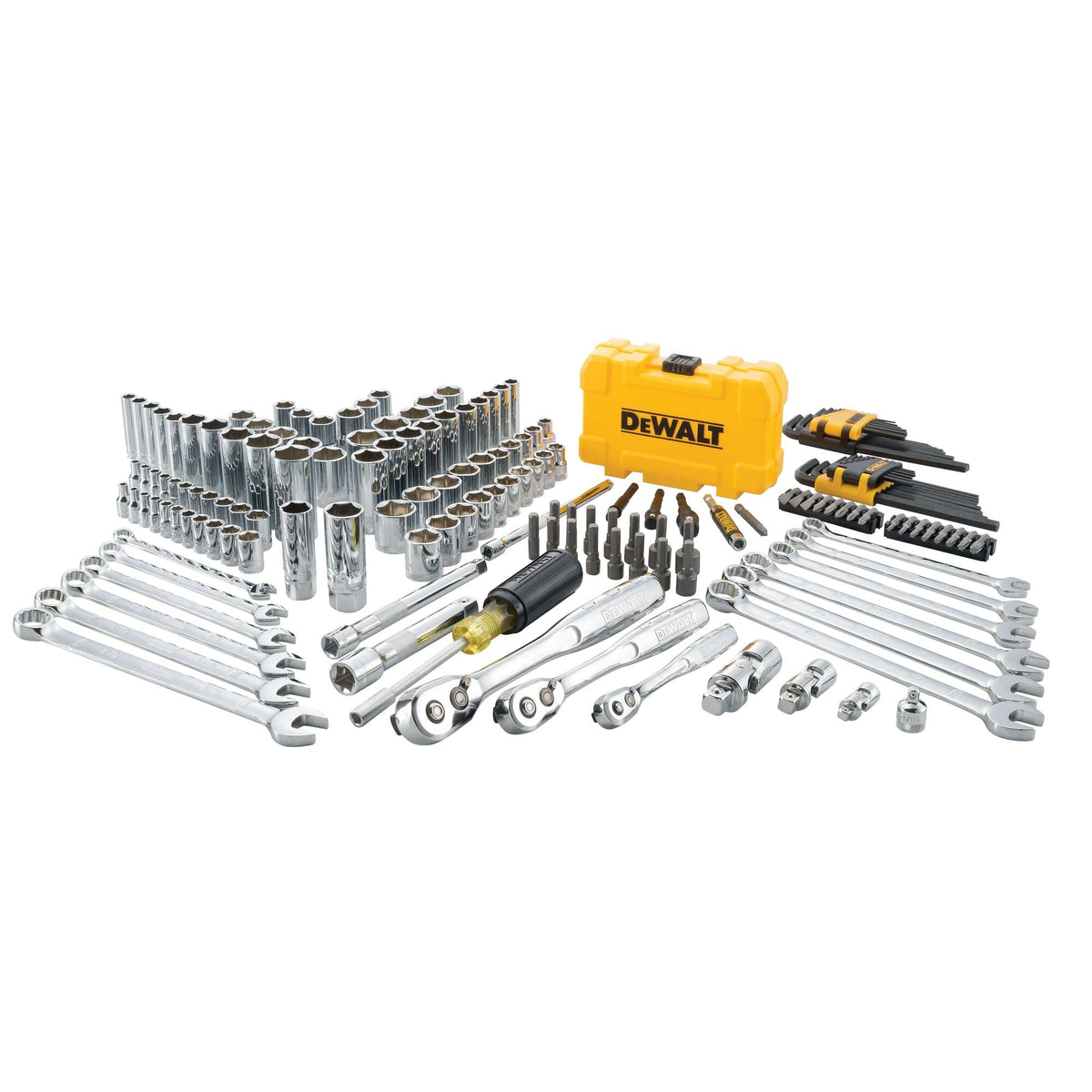 168-Piece Mechanic Tool Set with Case, Metric and Standard Z99737