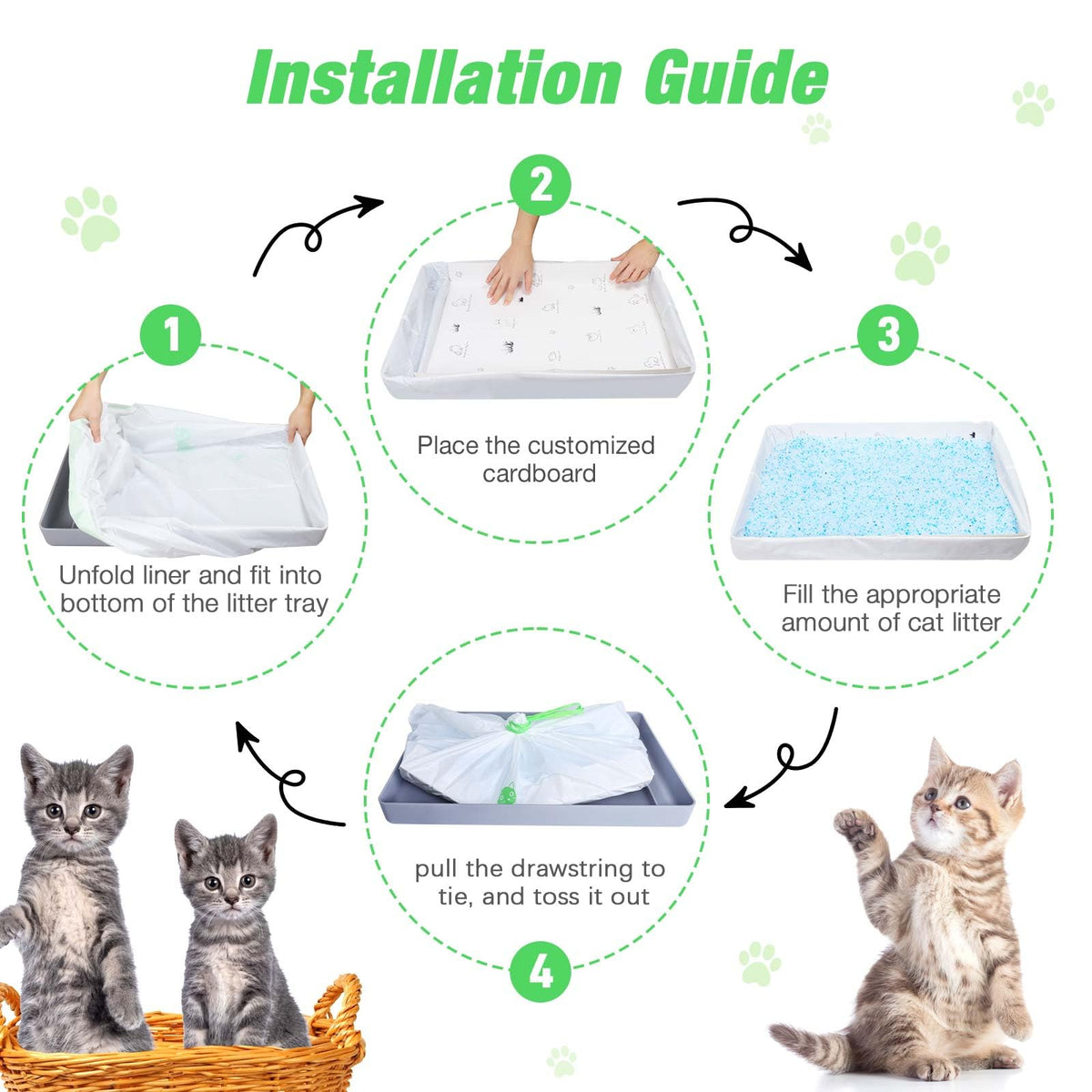 Litter Box Liners 20 Pack T789