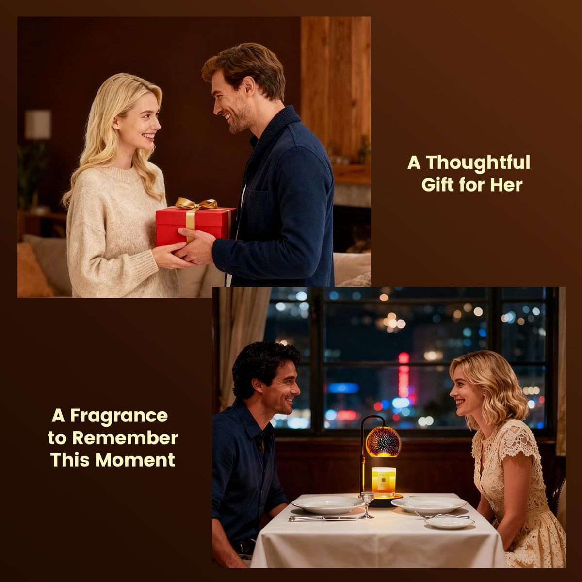 Candle Warmer Lamp with Timer, Dimmable, Adjustable P818