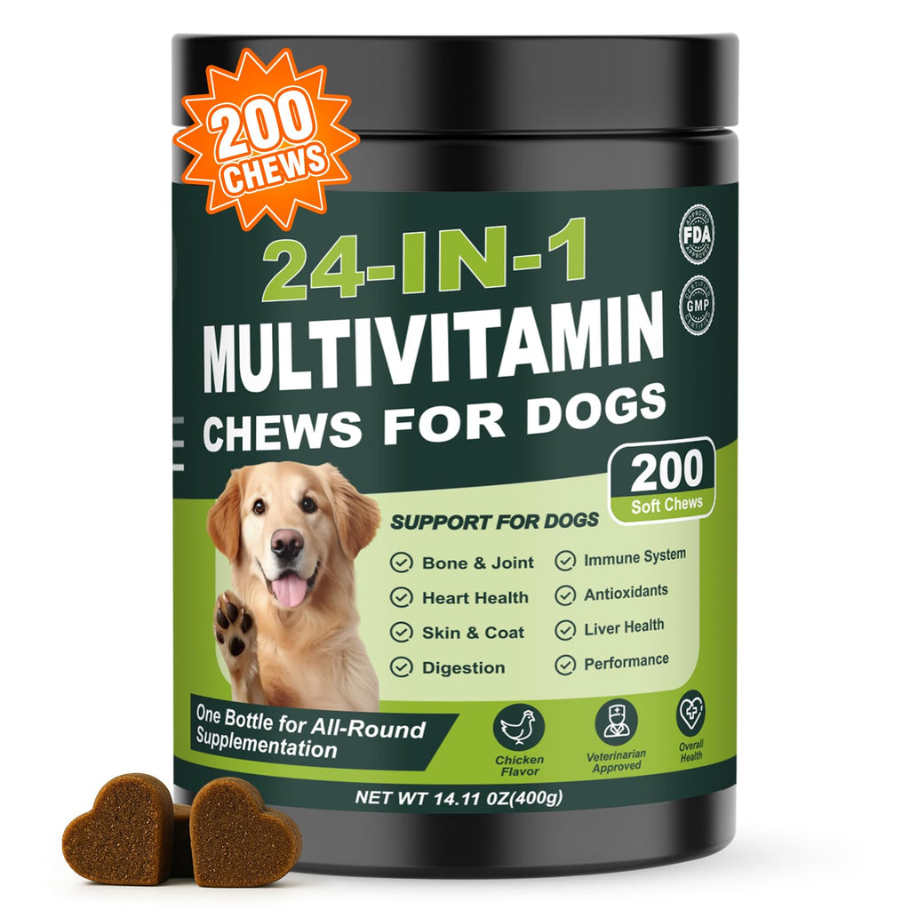 Dog Vitamins and Supplements 200 Ct Multivitamin M896