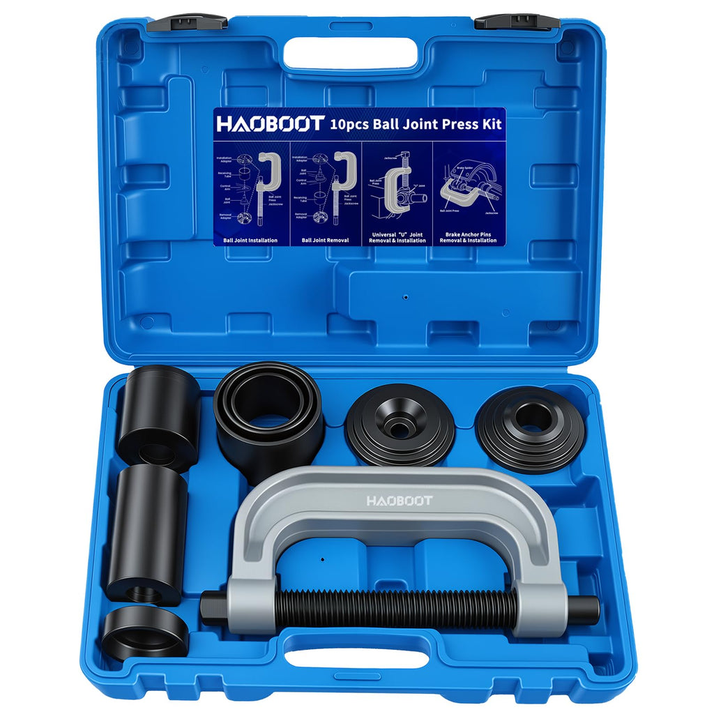 10pcs Ball Joint Press Kit U Joint Removal Tool L586859