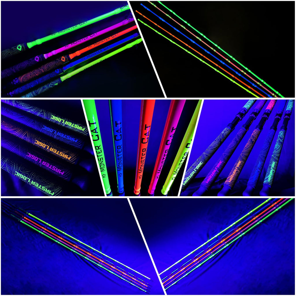 7' Glow Catfishing Casting Rod W231