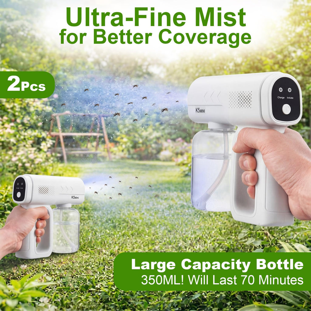 2 Pack Rechargeable Handheld Nano Sprayer W866994