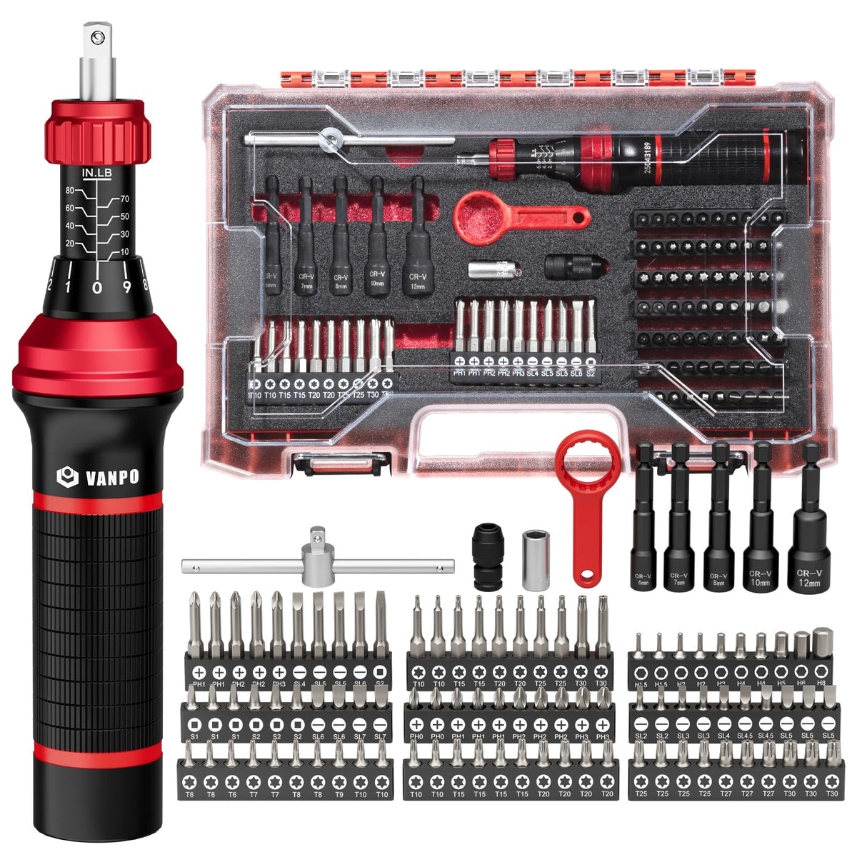 Torque Screwdriver Set 99-Piece B4970