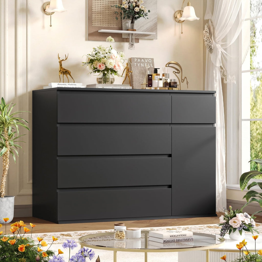 Black Dresser V57261