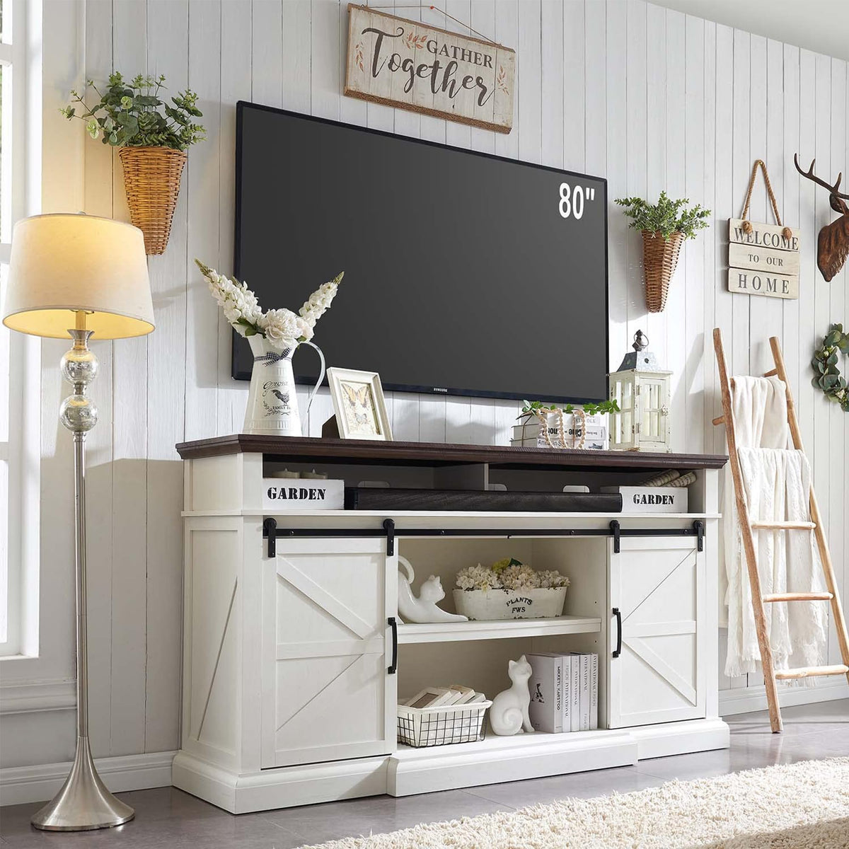 White TV Stand N87631