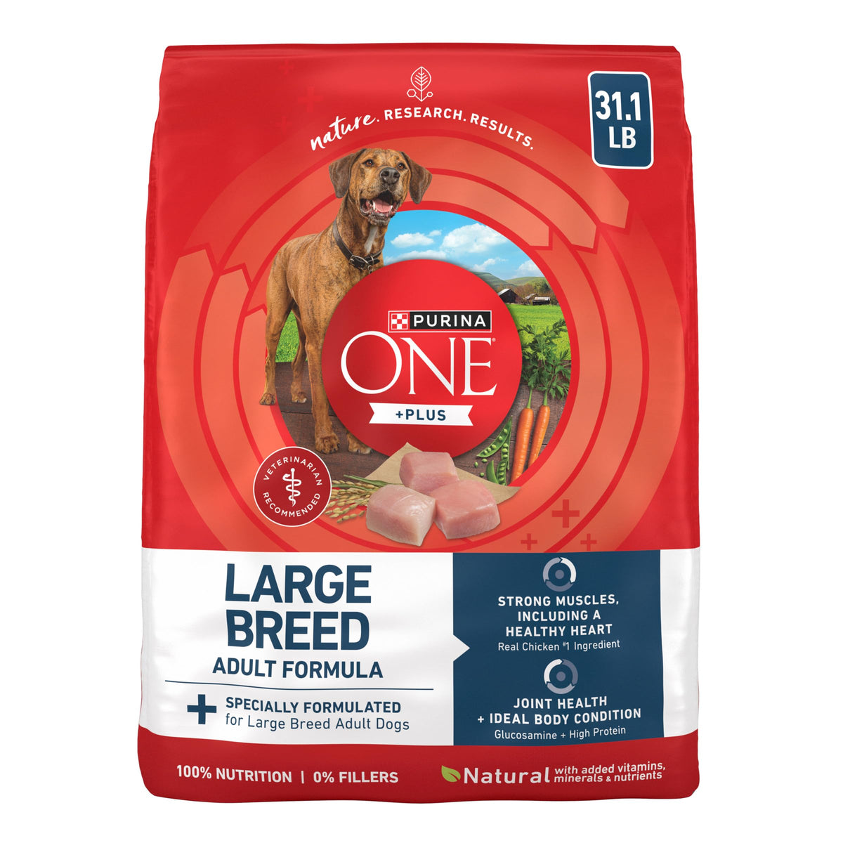 Chicken Large Breed Dry Dog Food 31.1 lb Bag X8325