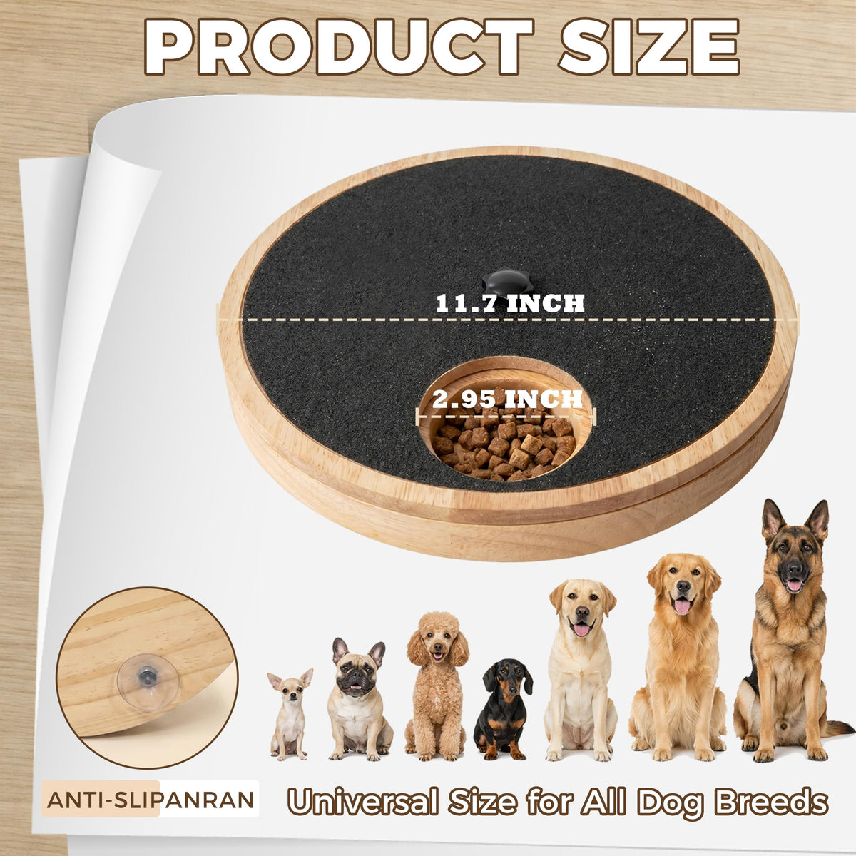 Dog Nail Scratch Board with Treat Box R377