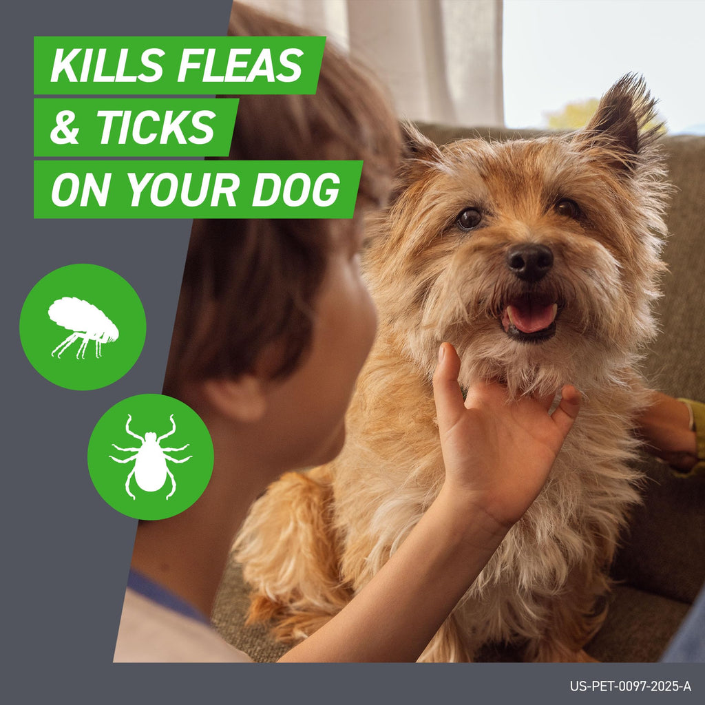 Flea & Tick Spot Treatment for Small Breed Dogs 5-22 lbs V58728