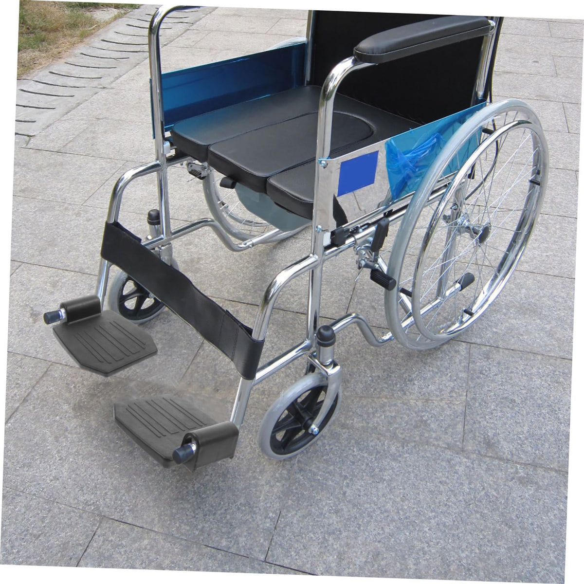 Universal Heavy Duty Wheelchair Footrest Replacement Adjustable Leg Rest Pedals R64717