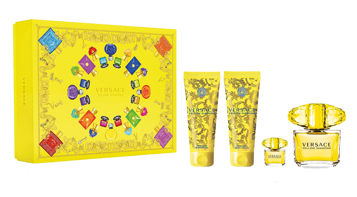 Yellow Diamond EDT 4PCS Gift Set T3530