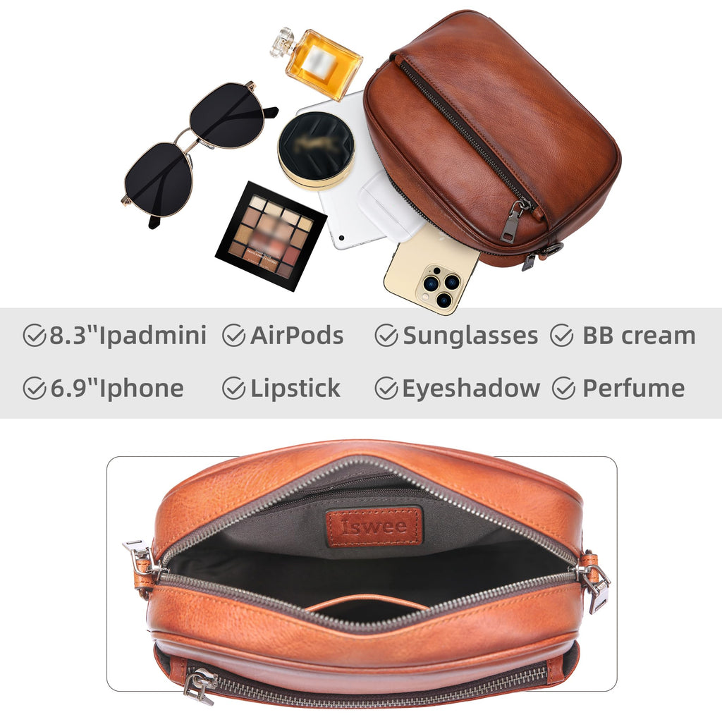Genuine Leather Shoulder Handbags E261948