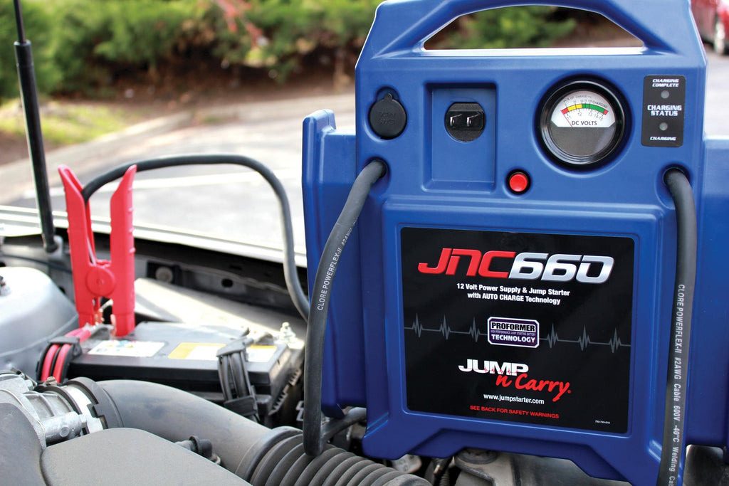 1700 Peak Amp 12 Volt Jump Starter and 20 Amp Smart Battery Charger M64007