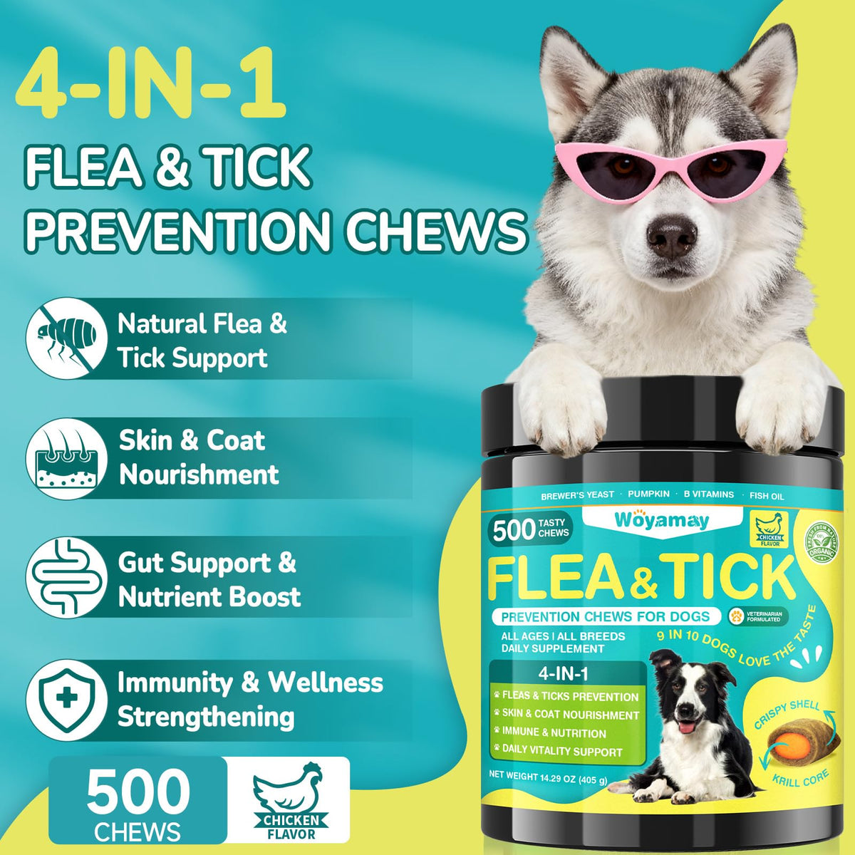 Flea and Tick Prevention for Dogs P136