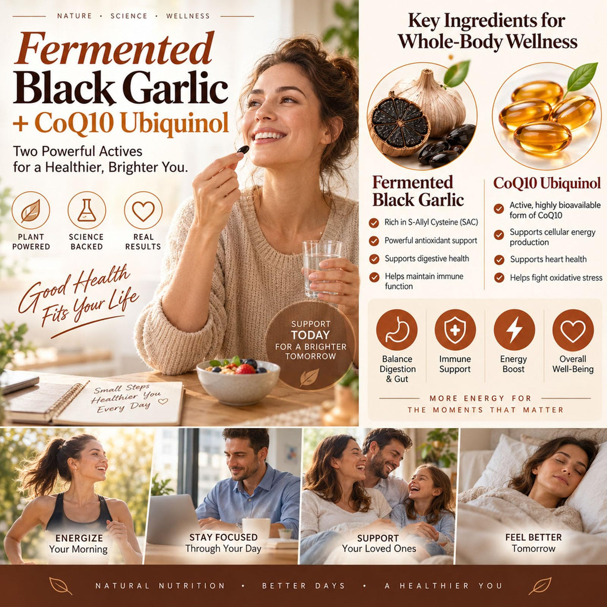 Black Garlic Extract 300 Softgels K207