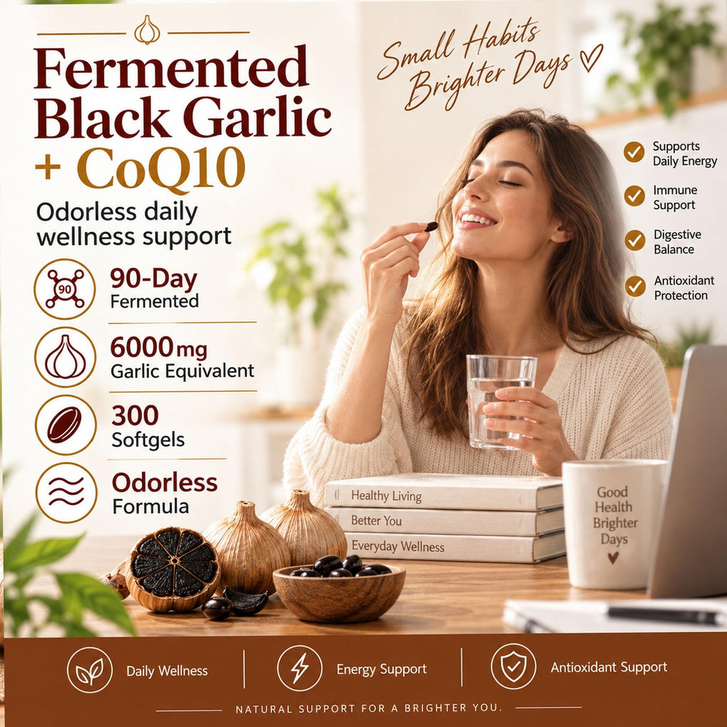 Black Garlic Extract 300 Softgels K207