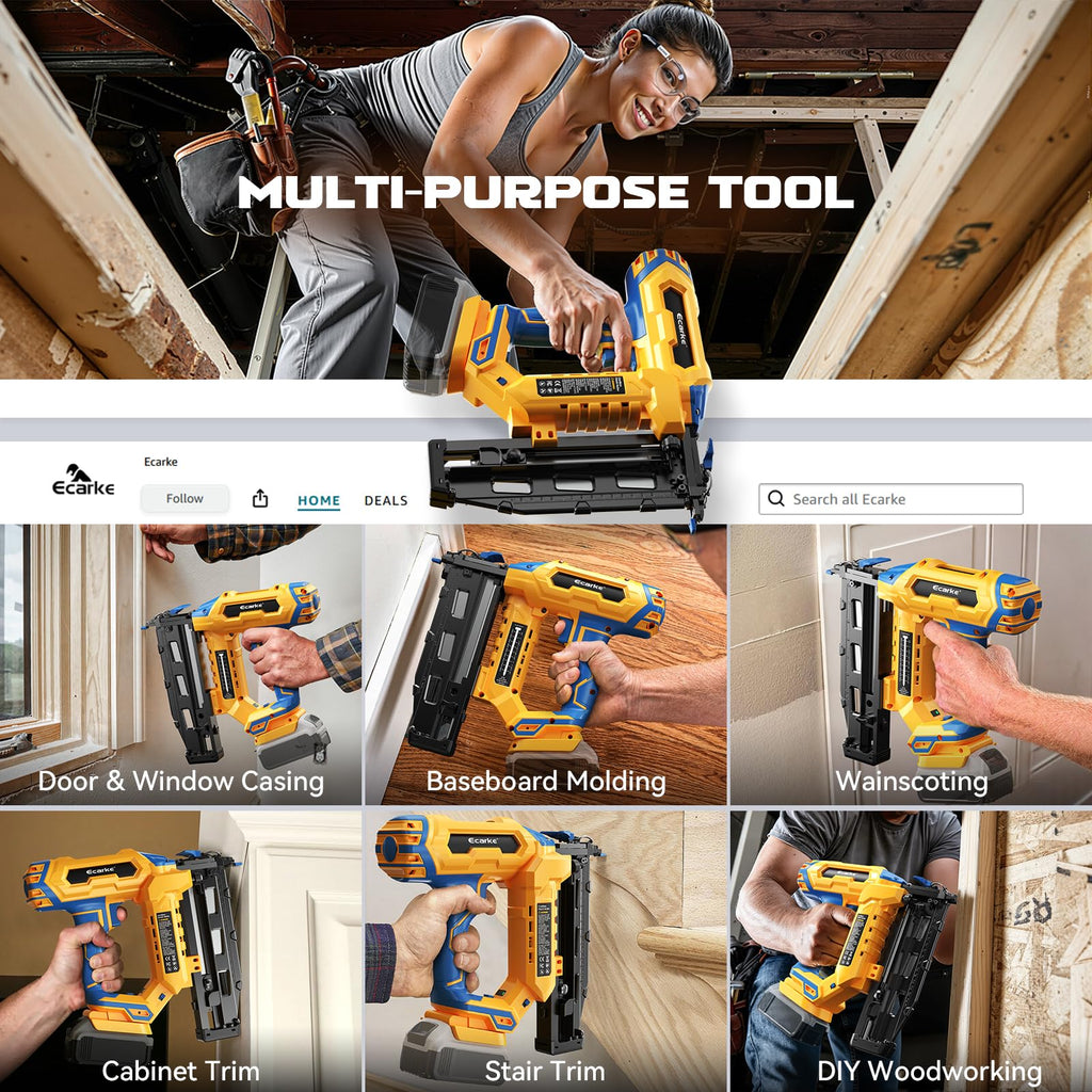 16 Gauge Cordless Straight Brad Nailer M884197