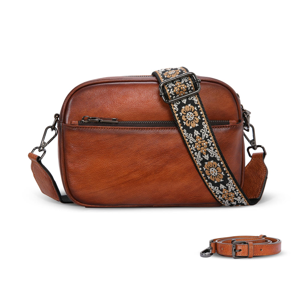 Genuine Leather Shoulder Handbags E261948
