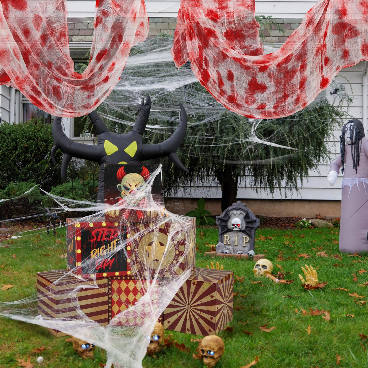 8 Pcs Halloween Clown Box V2876