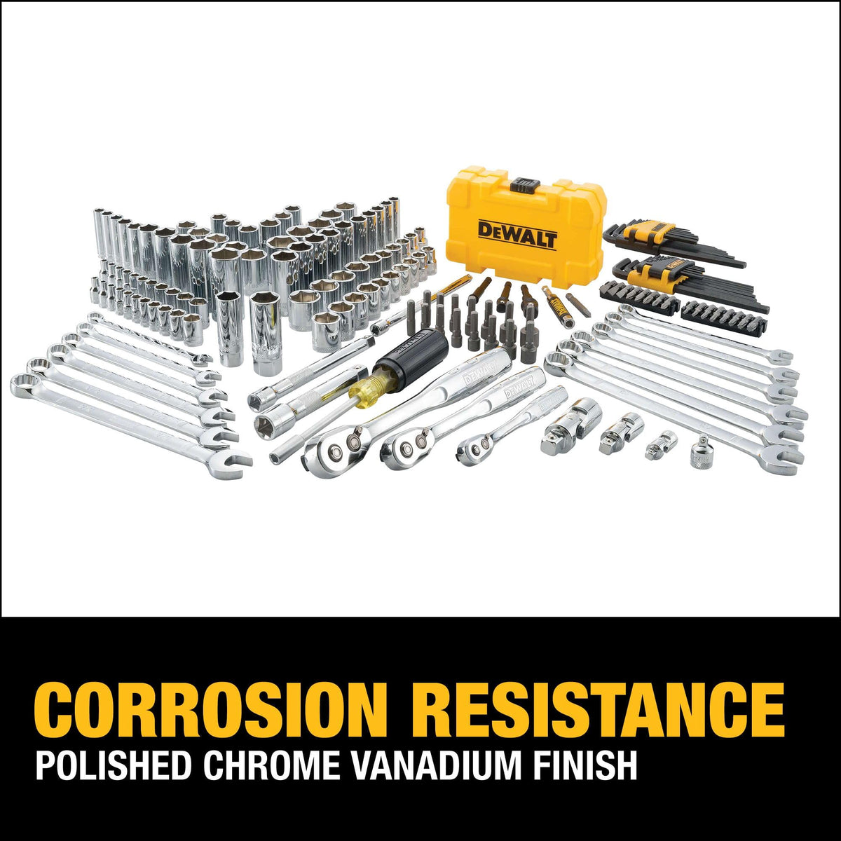 168-Piece Mechanic Tool Set with Case, Metric and Standard Z99737