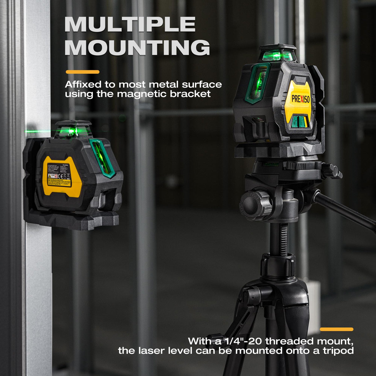 360 Laser Level with Tripod & 2 Plumb Dots B683317